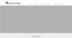 Desktop Screenshot of ananttechnology.com